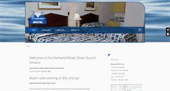 Desktop Screenshot of diamondmotorinn.ca