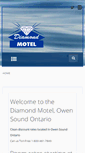 Mobile Screenshot of diamondmotorinn.ca